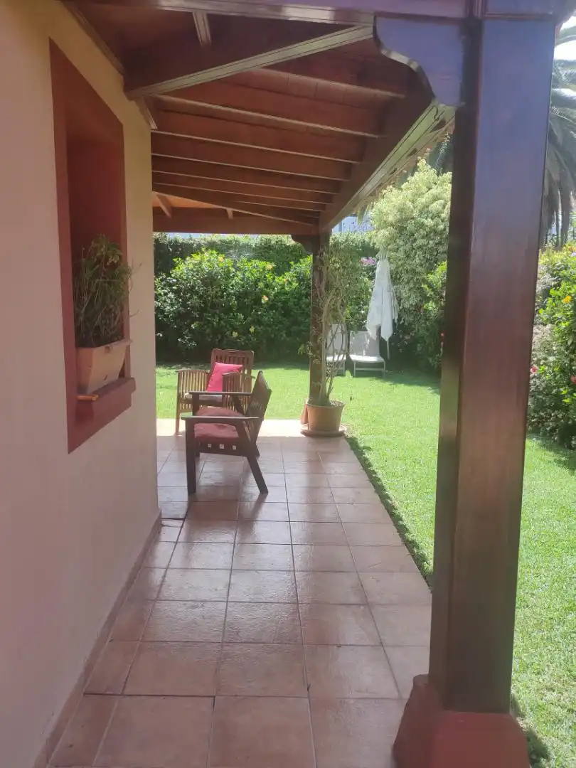 Einfamilien-Reihenhaus zur Miete in Calle Bicacarera, 25, Santa Úrsula Garten von Einfamilien-Reihenhaus zur Miete in Santa Úrsula mit Terrasse und Balkon