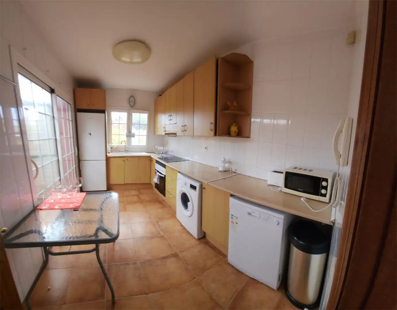 Einfamilien-Reihenhaus zur Miete in Calle Bicacarera, 25, Santa Úrsula Küche von Einfamilien-Reihenhaus zur Miete in Santa Úrsula mit Terrasse und Balkon