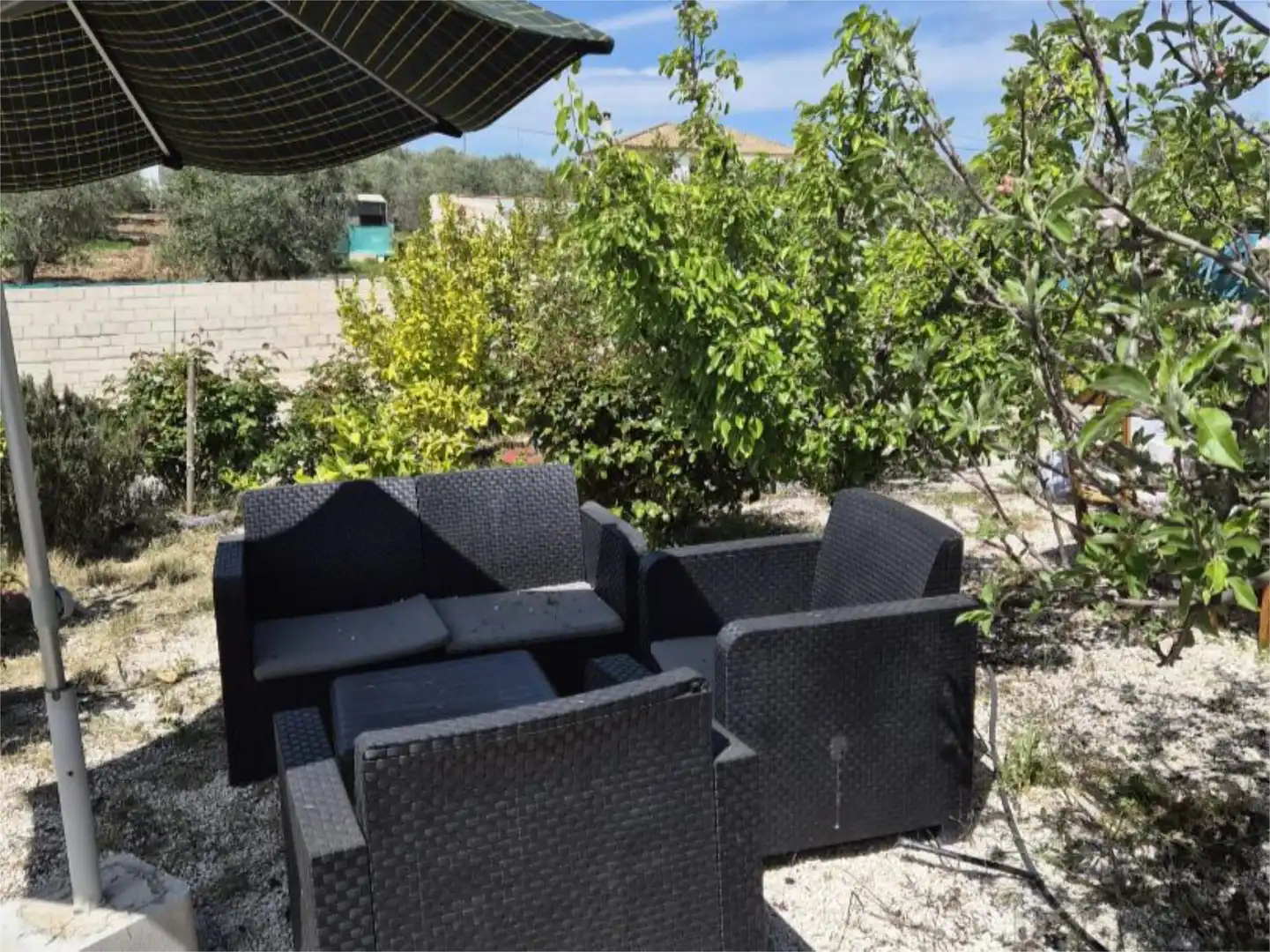 Terrace of Country homes for sale in La Carlota  with Air Conditioner, Terrace and Swimming Pool