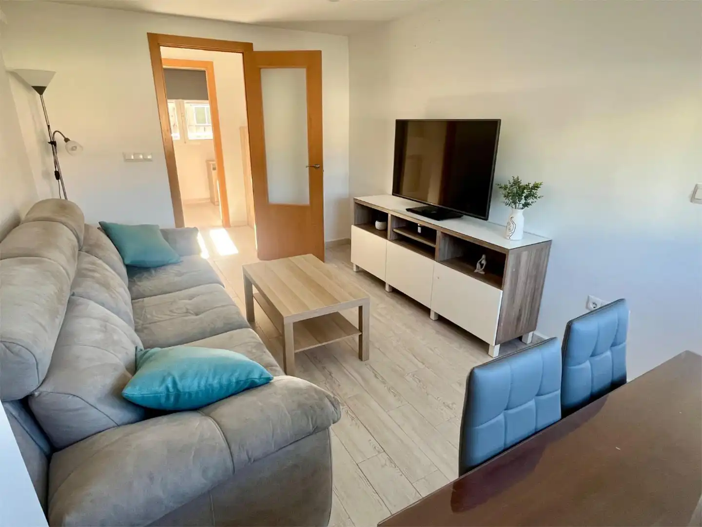 Pis de lloguer a Avenida de Dílar, 86, Barrio de Zaidín Sala d'estar de Pis de lloguer en Granada amb Calefacció, Terrassa i Moblat