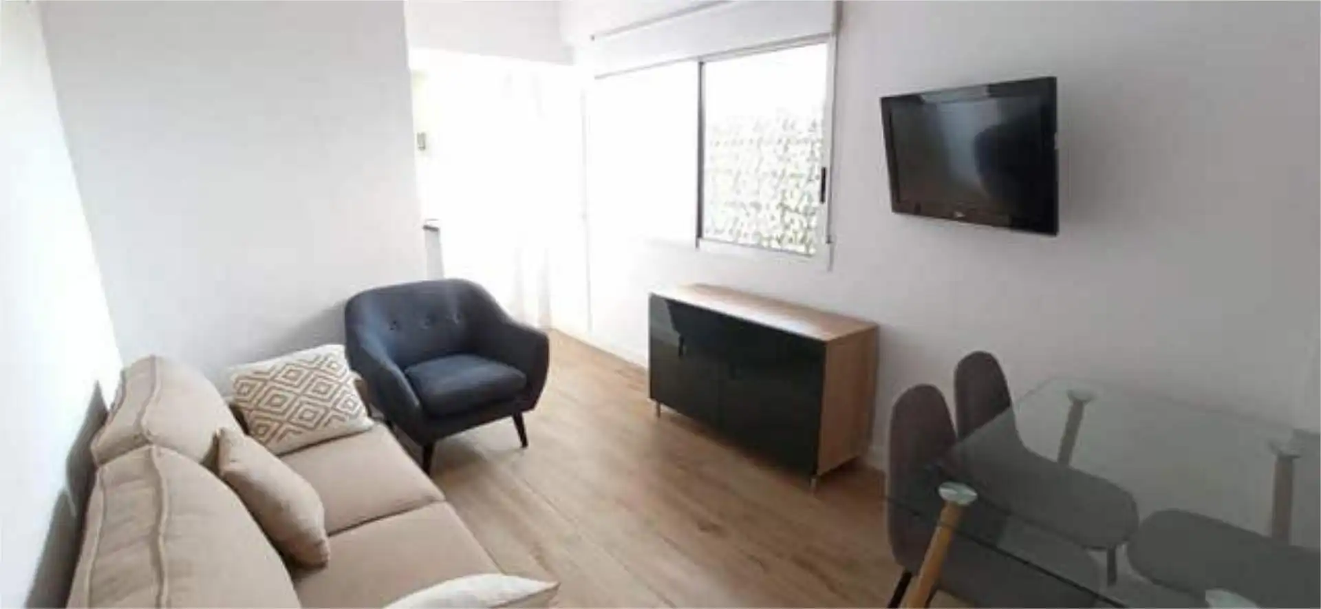 Sala de estar de Apartamento de alquiler en Pilar de la Horadada con Calefacción, Terraza y Amueblado
