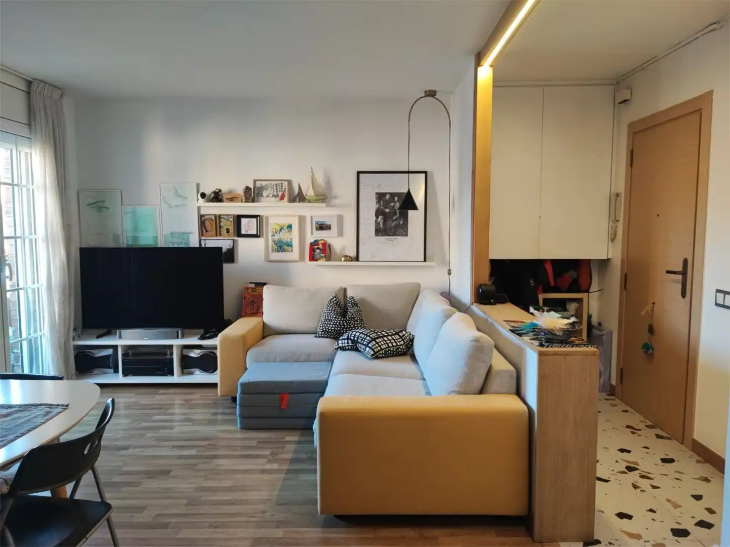 Wohnung zum Verkauf in Carrer de Santiago, 30, Artigues Wohnzimmer von Wohnung zum Verkauf in Badalona mit Balkon