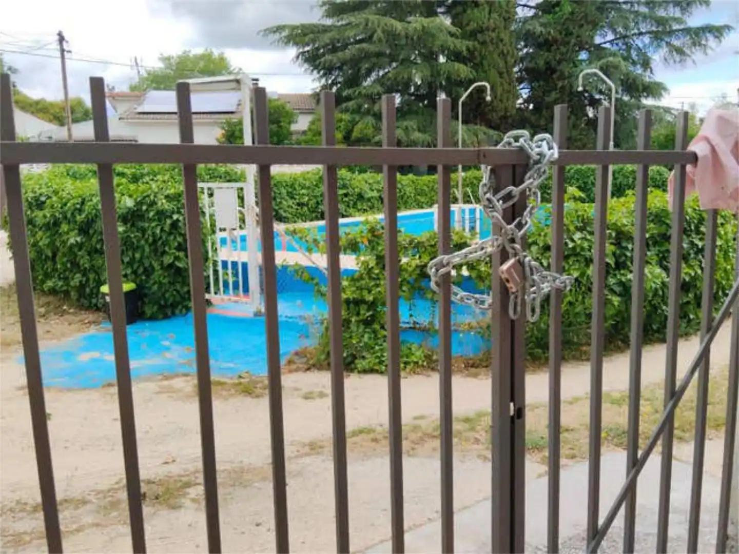 Swimming pool of Detached homes for sale in El Álamo  with Heating, Private garden and Terrace
