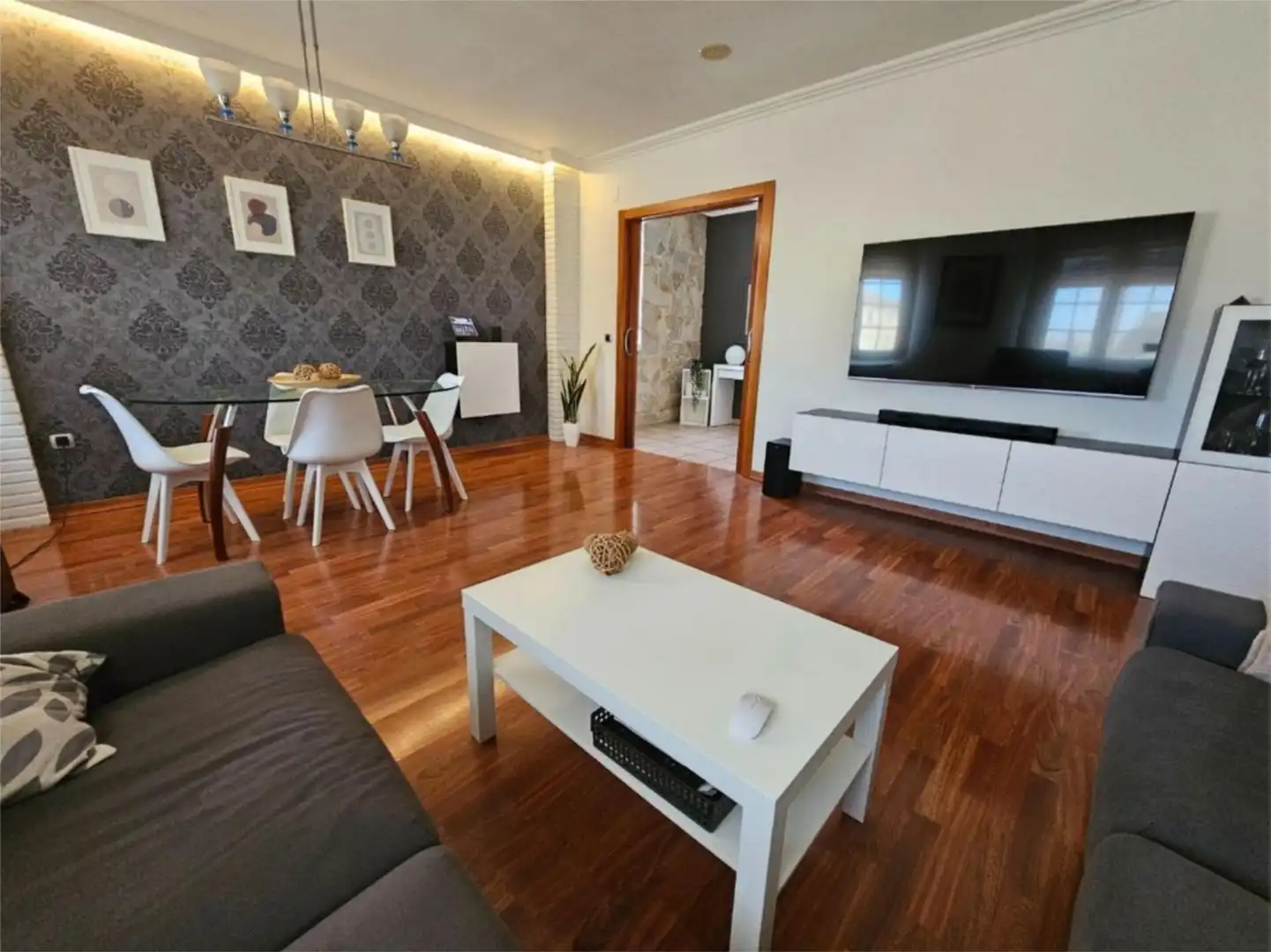 Sala de estar de Casa adosada en venta en Anglesola