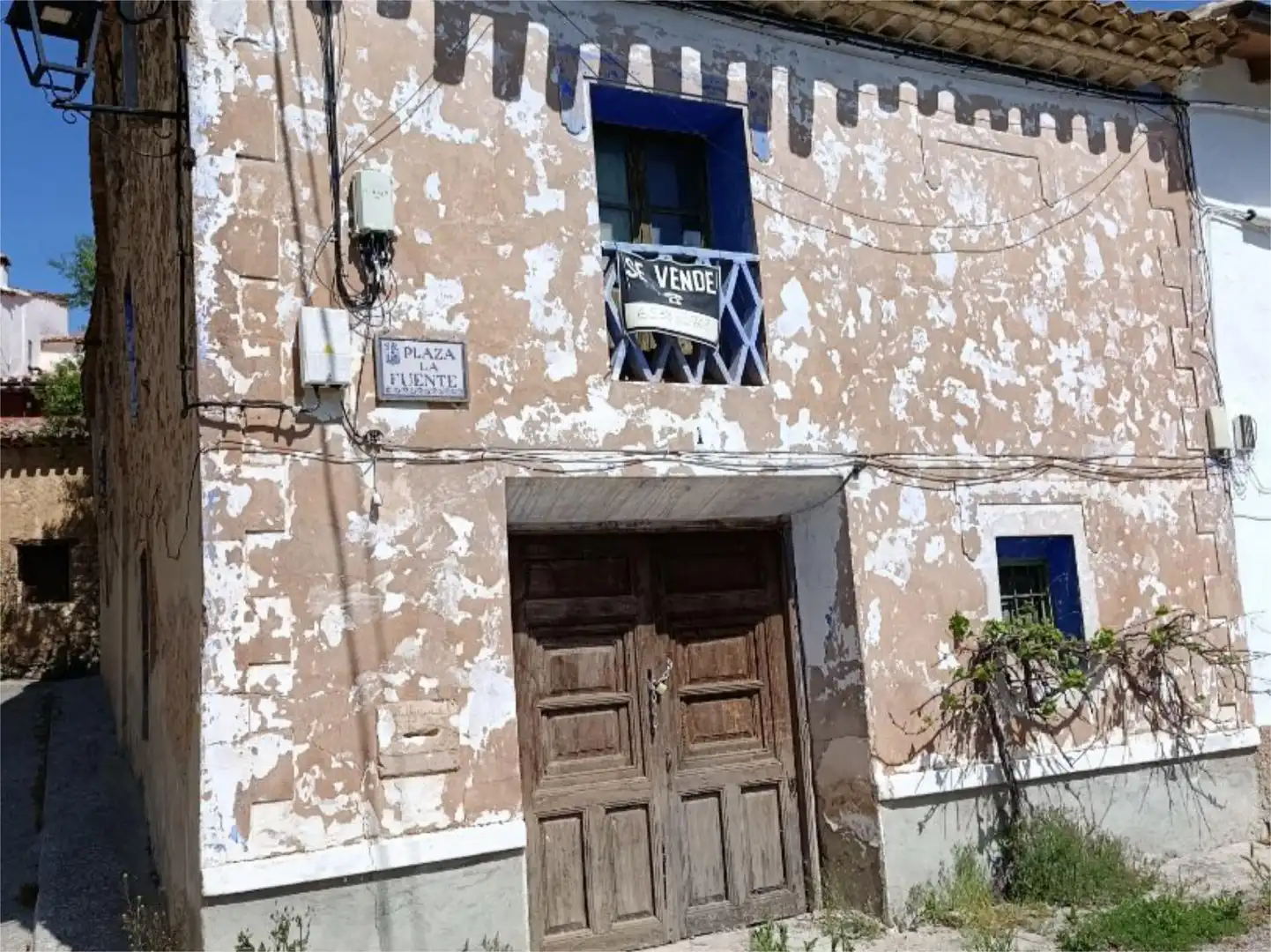 Vista exterior de Pis en venda en Manzanera amb Traster i Balcó