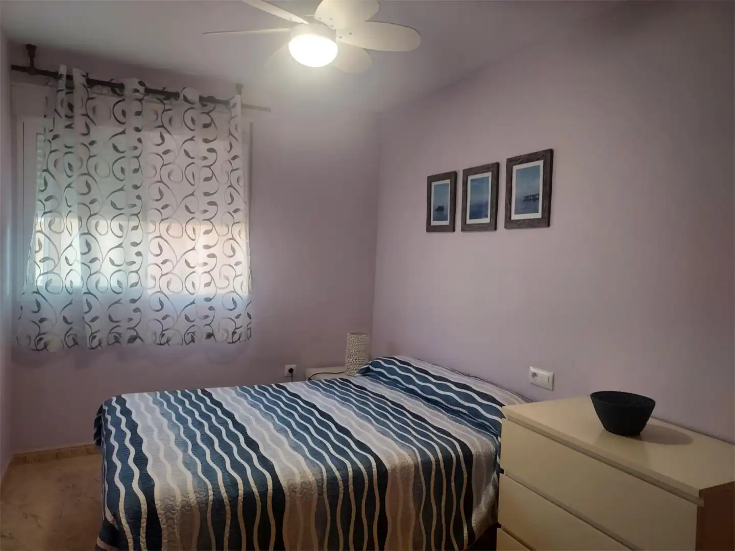 Wohnung zur Miete in Paseo de Los Rosales, 53, Las Lomas - Las Yucas Schlafzimmer von Wohnung zur Miete in Águilas mit Klimaanlage und Terrasse