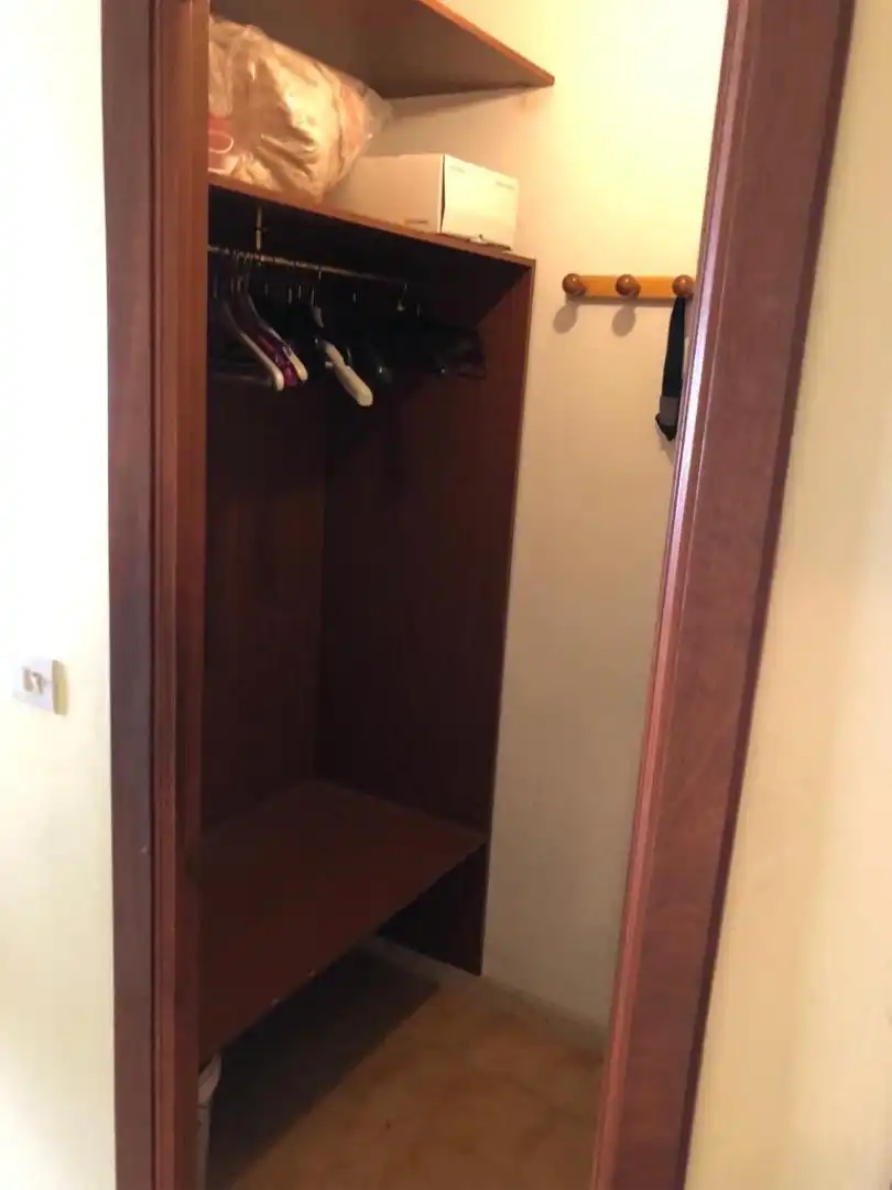 Bedroom of Flat for rent in Ferrol  with Parquet flooring, Terrace and Furnished