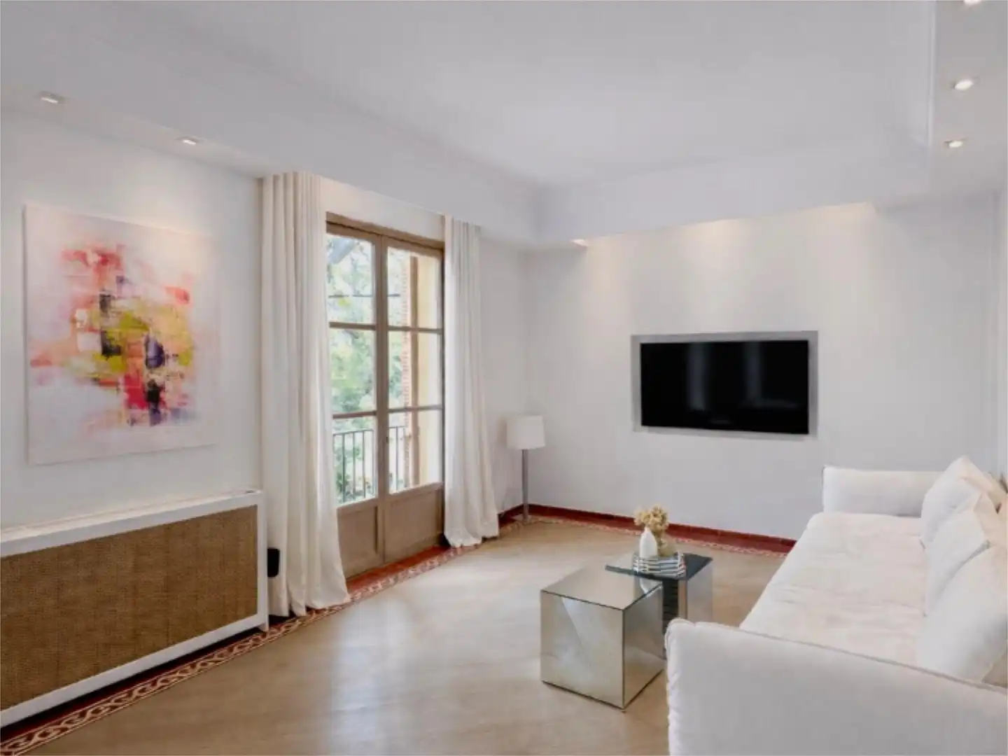 Sala de estar de Piso en venta en  Palma de Mallorca con Aire acondicionado y Balcón