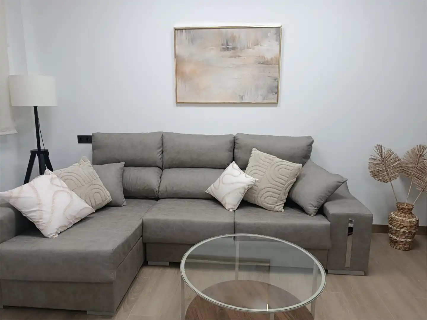 Living room of Flat for rent in  Albacete Capital  with Air Conditioner