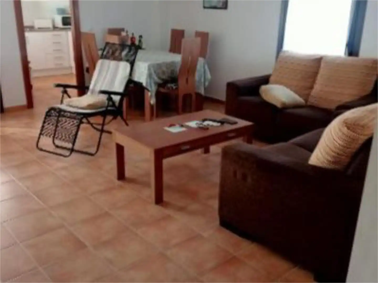 Piso en venta en Avenida Manuel Gonzalvo, Rubielos de Mora Sala de estar de Piso en venta en Rubielos de Mora con Aire acondicionado, Terraza y Trastero