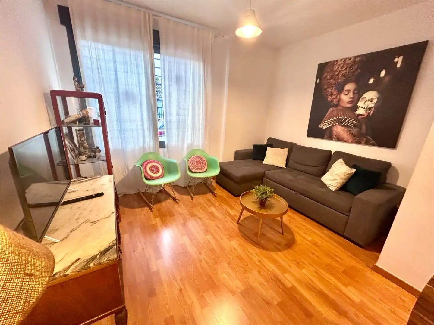 Sala de estar de Piso en venta en Cájar con Trastero y Amueblado