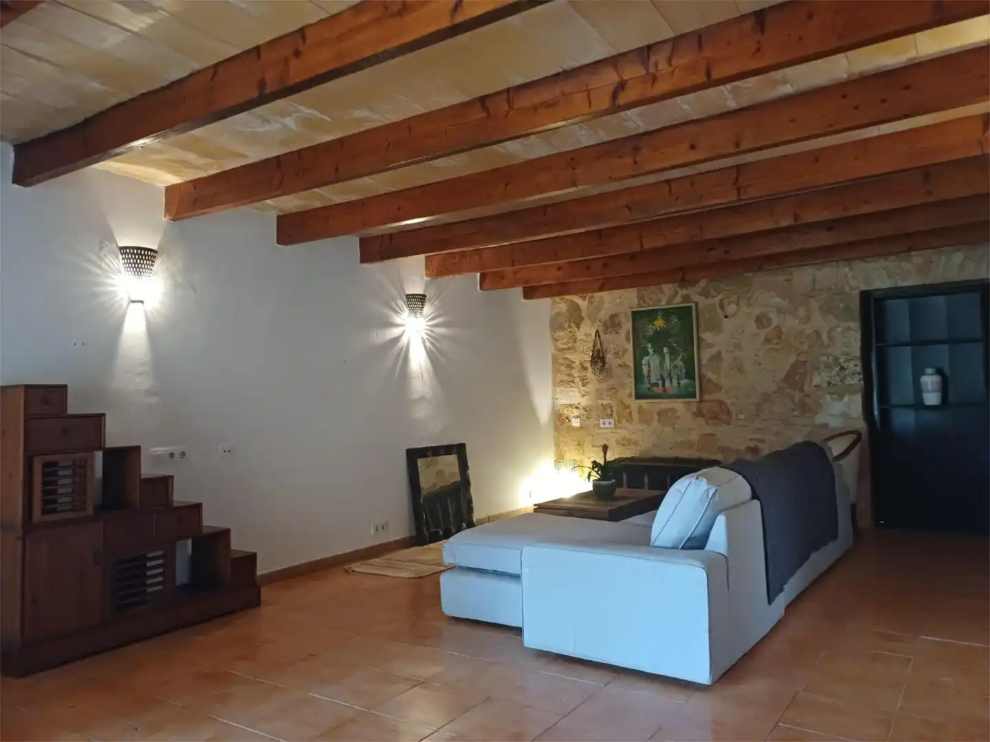 Finca rústica de alquiler en Llubí con Aire acondicionado, Calefacción y Jardín privado