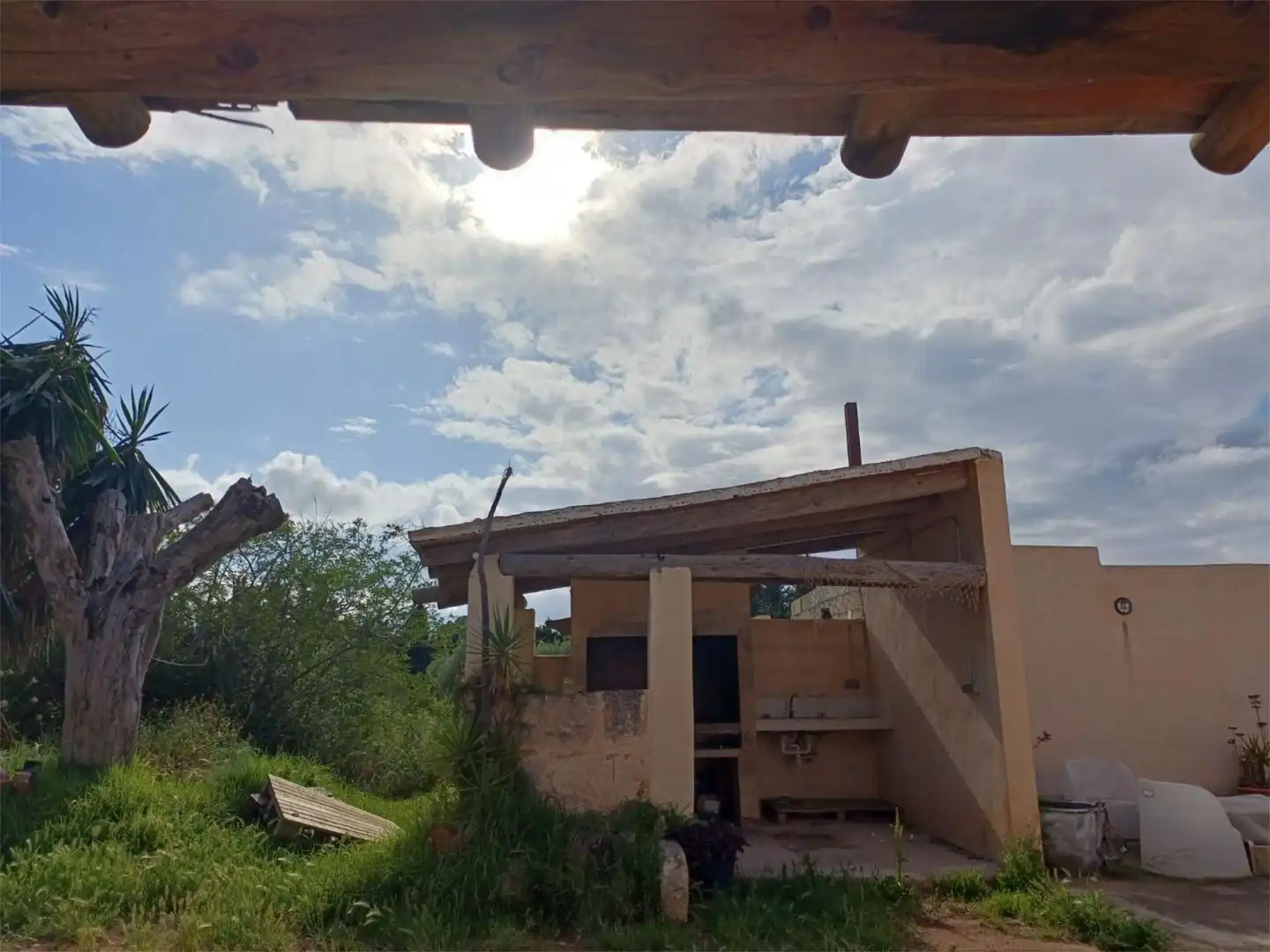 Vista exterior de Finca rústica de alquiler en Llubí con Aire acondicionado, Calefacción y Jardín privado