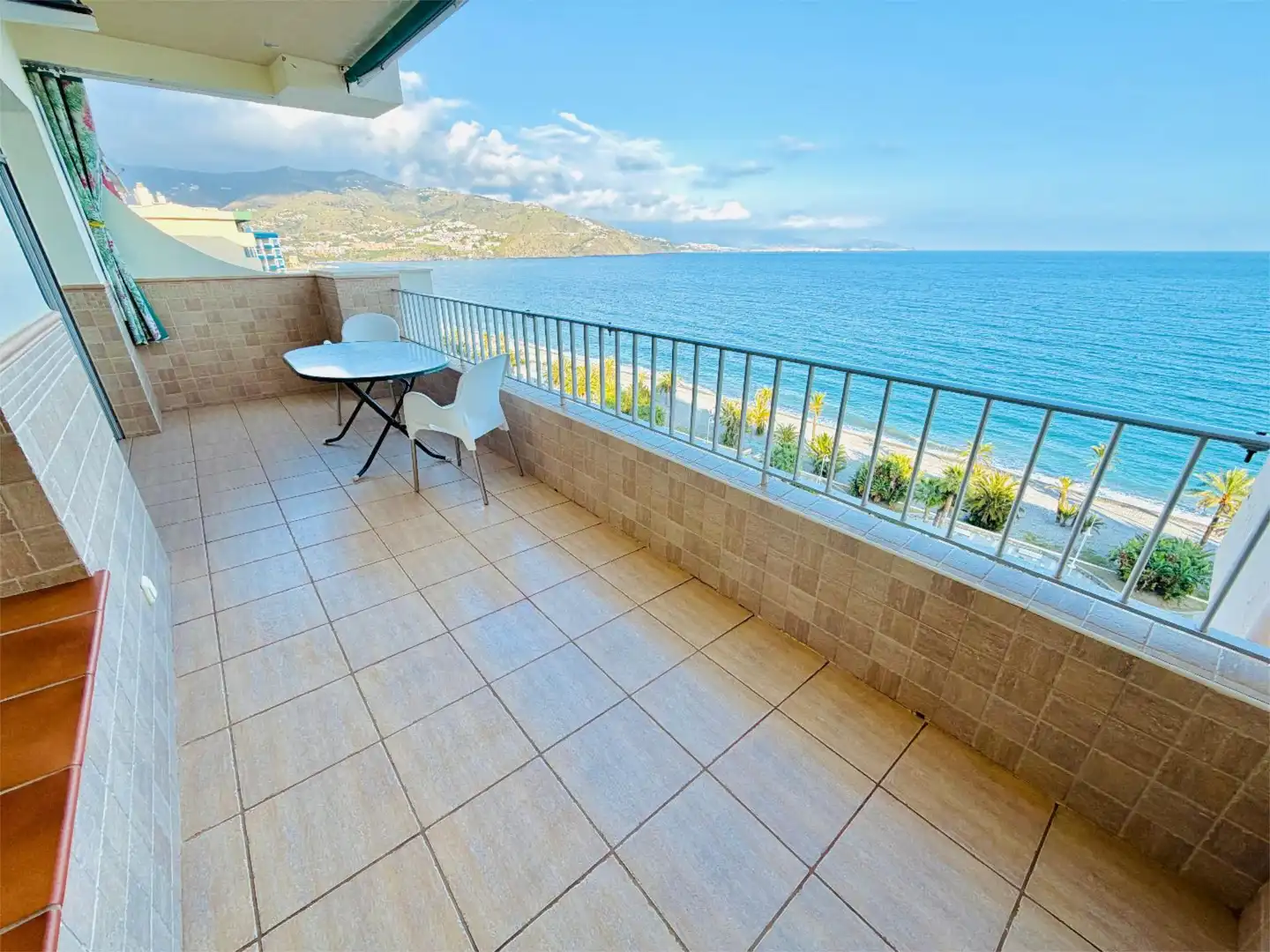 Wohnung zum Verkauf in Paseo de Velilla, 6, Velilla - Velilla Taramay Terrasse von Wohnung zum Verkauf in Almuñécar mit Klimaanlage, Terrasse und Schwimmbad