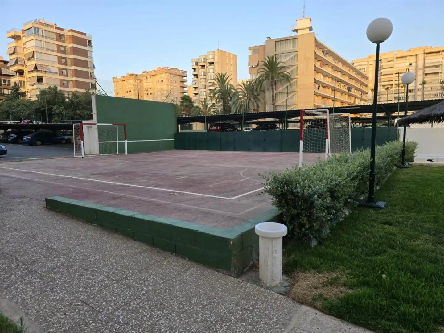Parking of Flat for rent in Alicante / Alacant  with Air Conditioner, Swimming Pool and Furnished