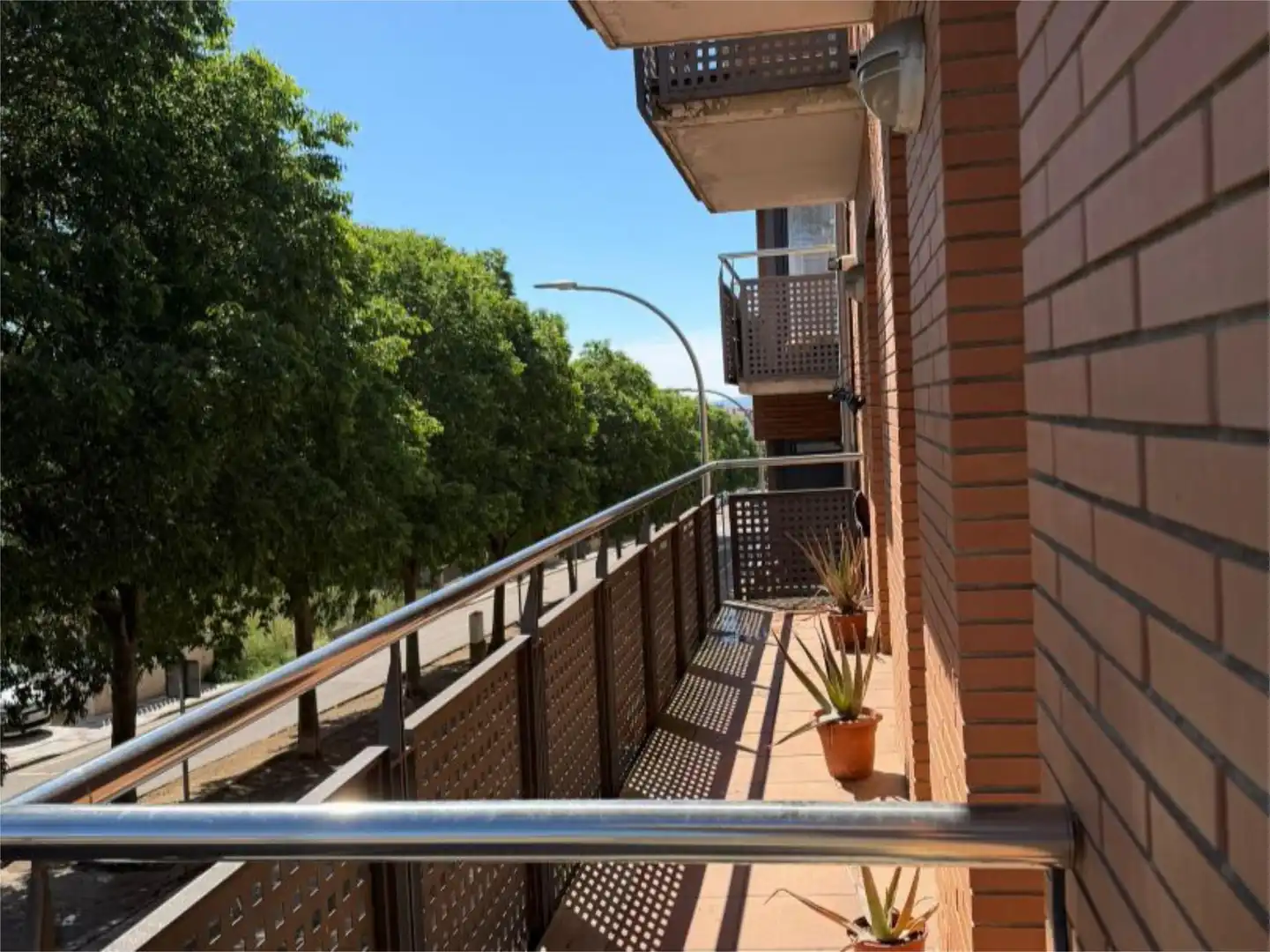 Piso en venta en Carretera Anglès, 29, Santa Coloma de Farners Terraza de Piso en venta en Santa Coloma de Farners con Terraza y Balcón