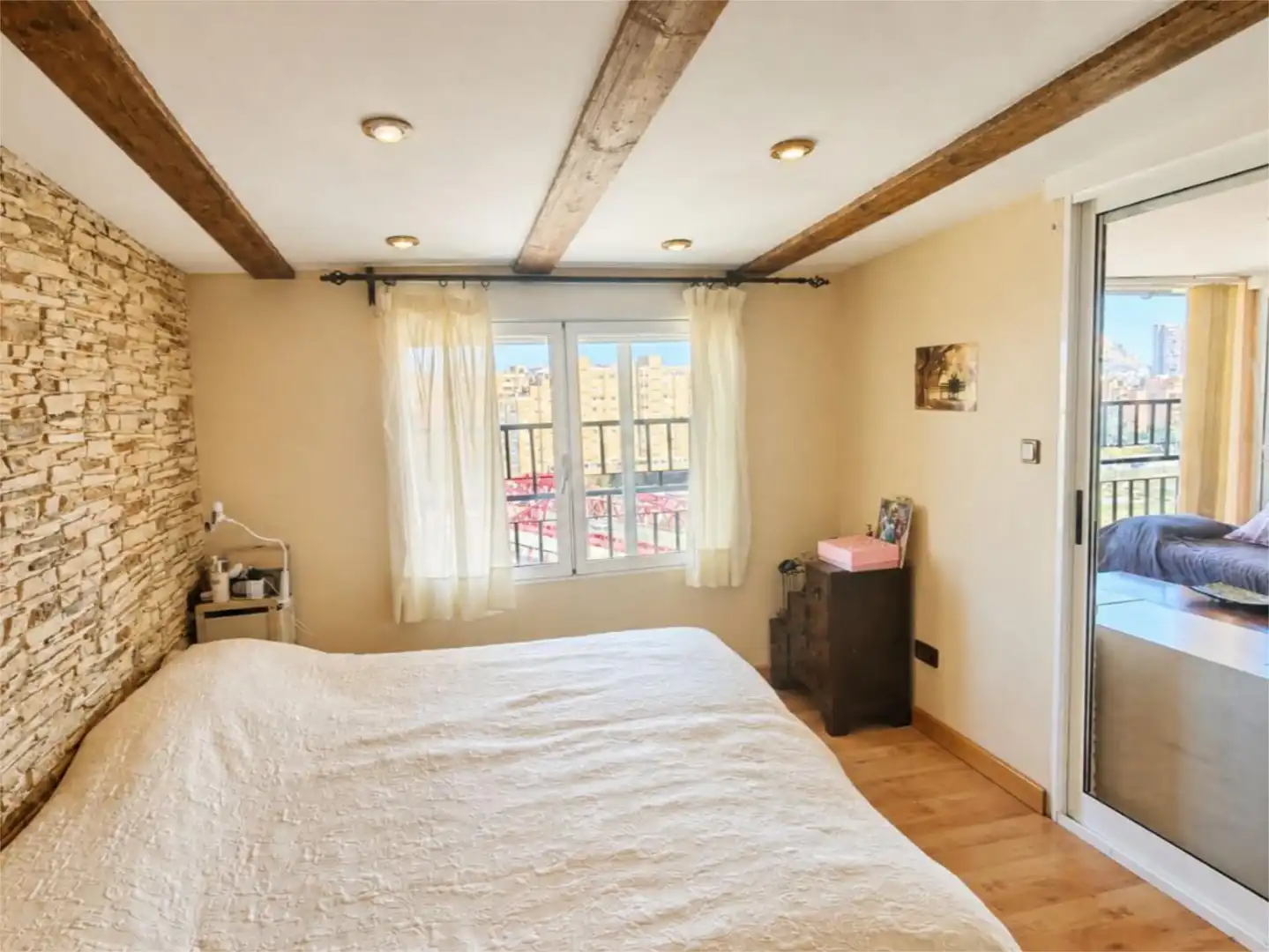 Bedroom of Flat for sale in Alicante / Alacant  with Air Conditioner and Terrace