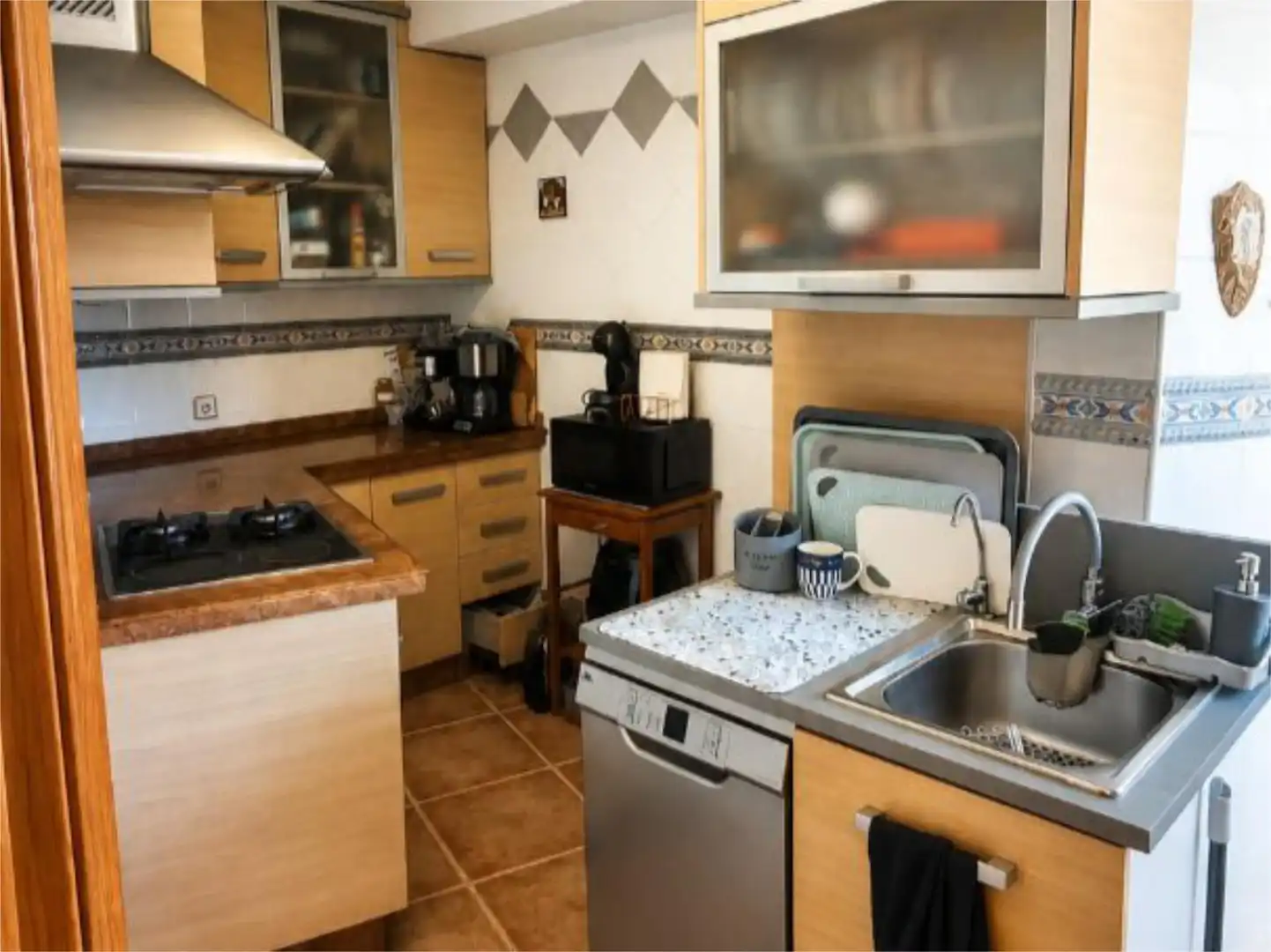 Kitchen of Flat for sale in Alicante / Alacant  with Air Conditioner and Terrace