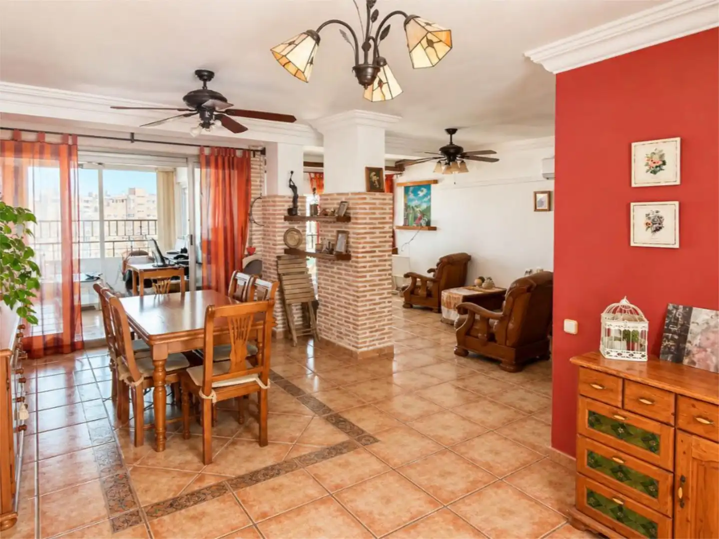 Dining room of Flat for sale in Alicante / Alacant  with Air Conditioner and Terrace