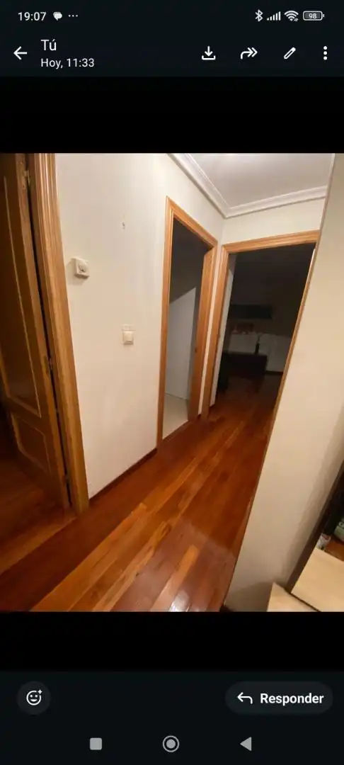 Apartament de lloguer en Ourense Capital  amb Calefacció, Parquet i Terrassa