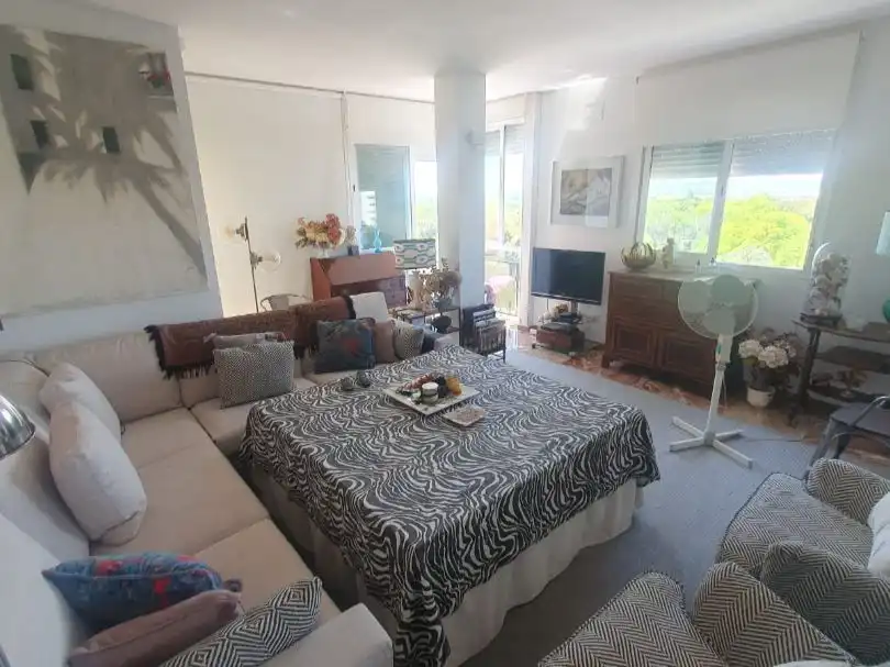 Flat for rent in Santa Fe, 7, Los Remedios Living room of Flat for rent in Sevilla Capital with Air Conditioner and Terrace