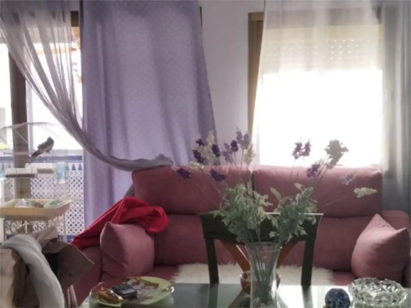 Sala de estar de Piso en venta en Sevilla con Aire acondicionado, Calefacción y Terraza