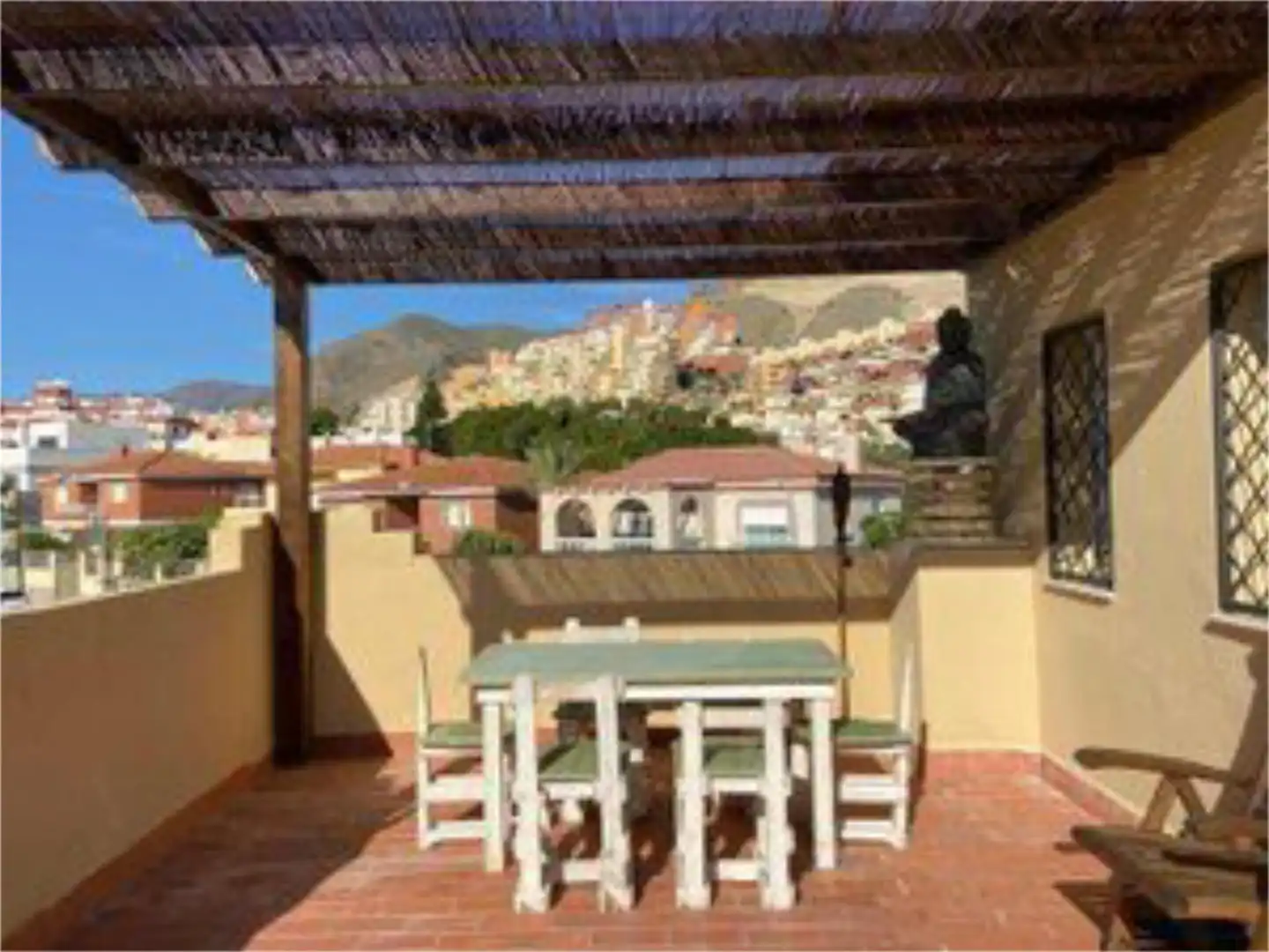 Terrasse von Wohnung zur Miete in Roquetas de Mar mit Klimaanlage, Heizung und Terrasse