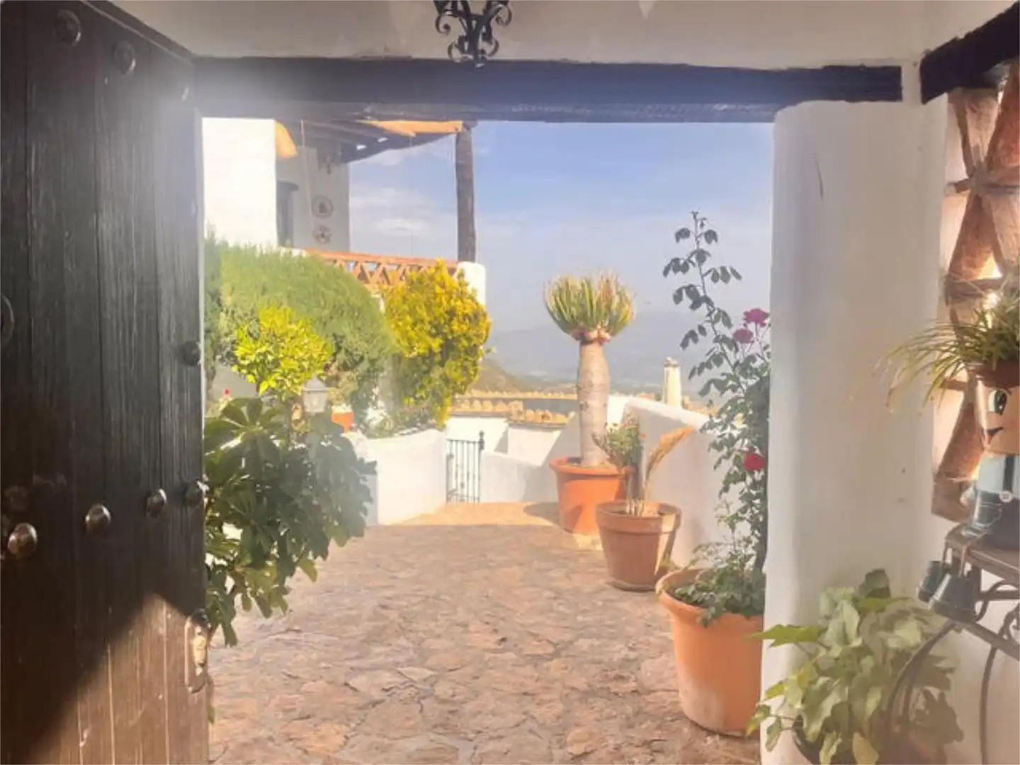 Vista exterior de Apartament en venda en Alpujarra de la Sierra amb Calefacció, Jardí privat i Moblat
