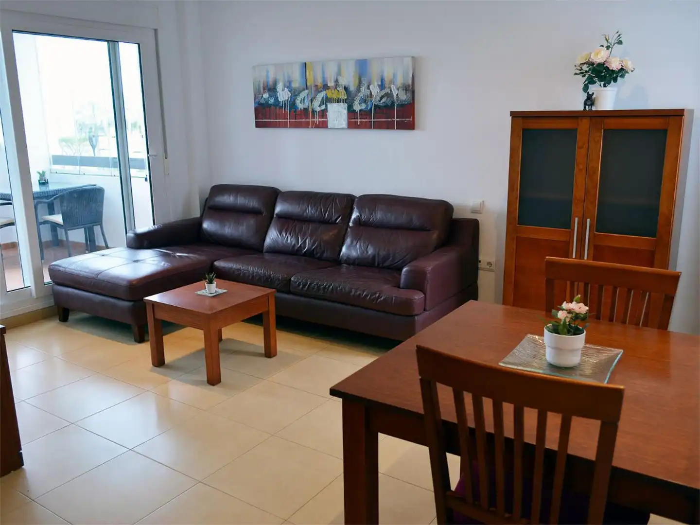 Living room of Flat for sale in Torre-Pacheco  with Air Conditioner, Terrace and Swimming Pool