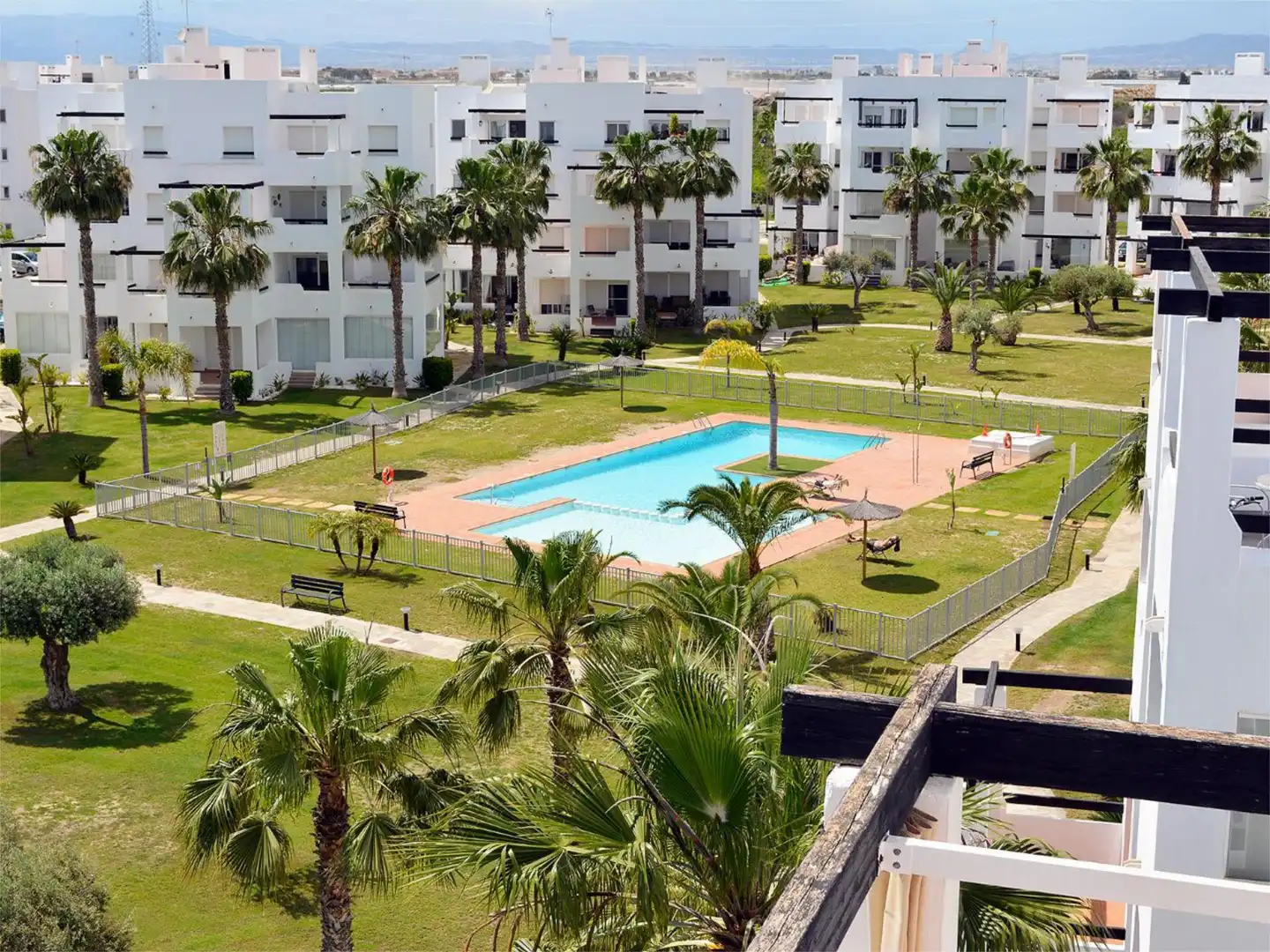Swimming pool of Flat for sale in Torre-Pacheco  with Air Conditioner, Terrace and Swimming Pool
