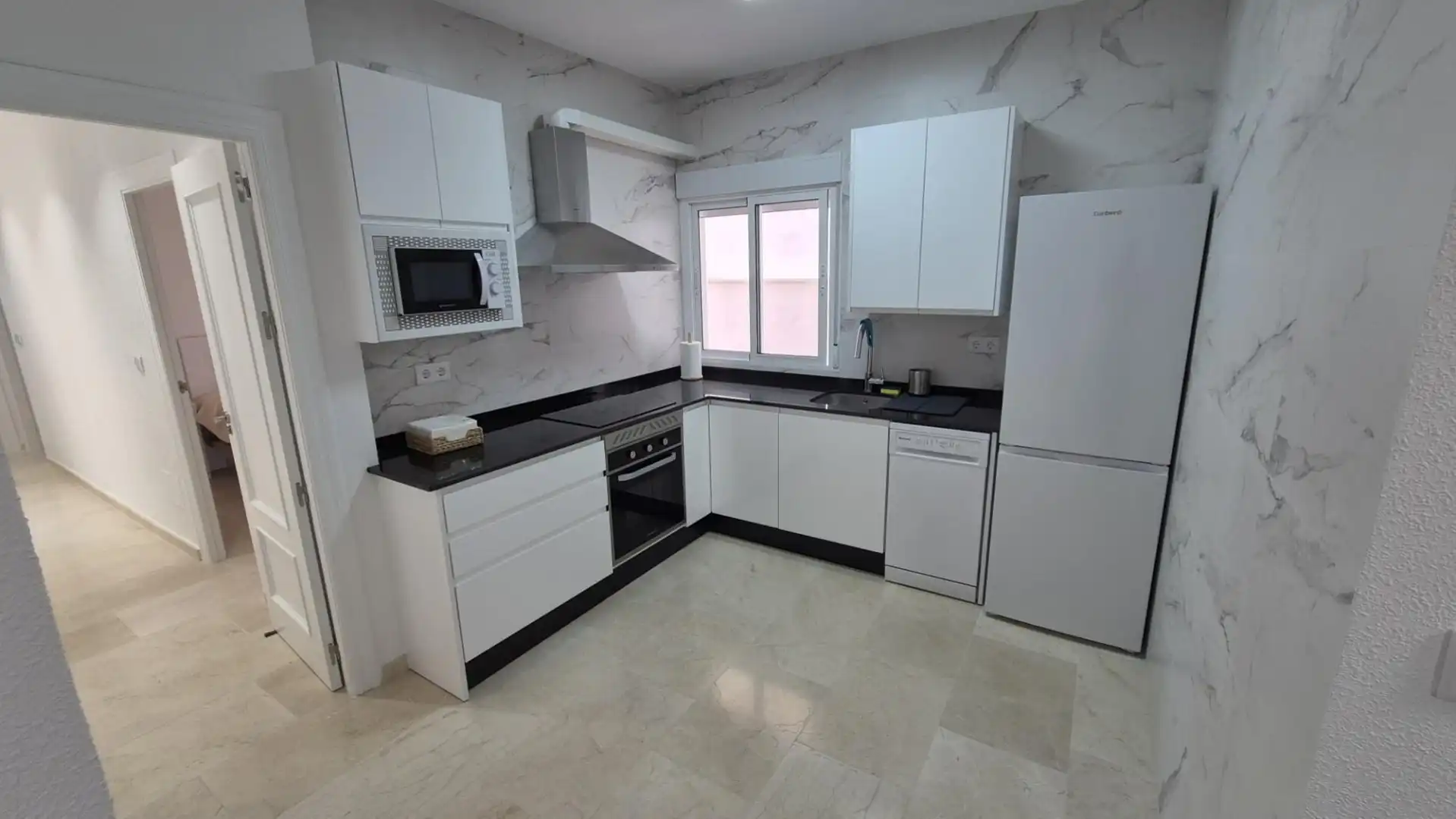 Cocina de Piso de alquiler en Cehegín con Aire acondicionado, Amueblado y Horno