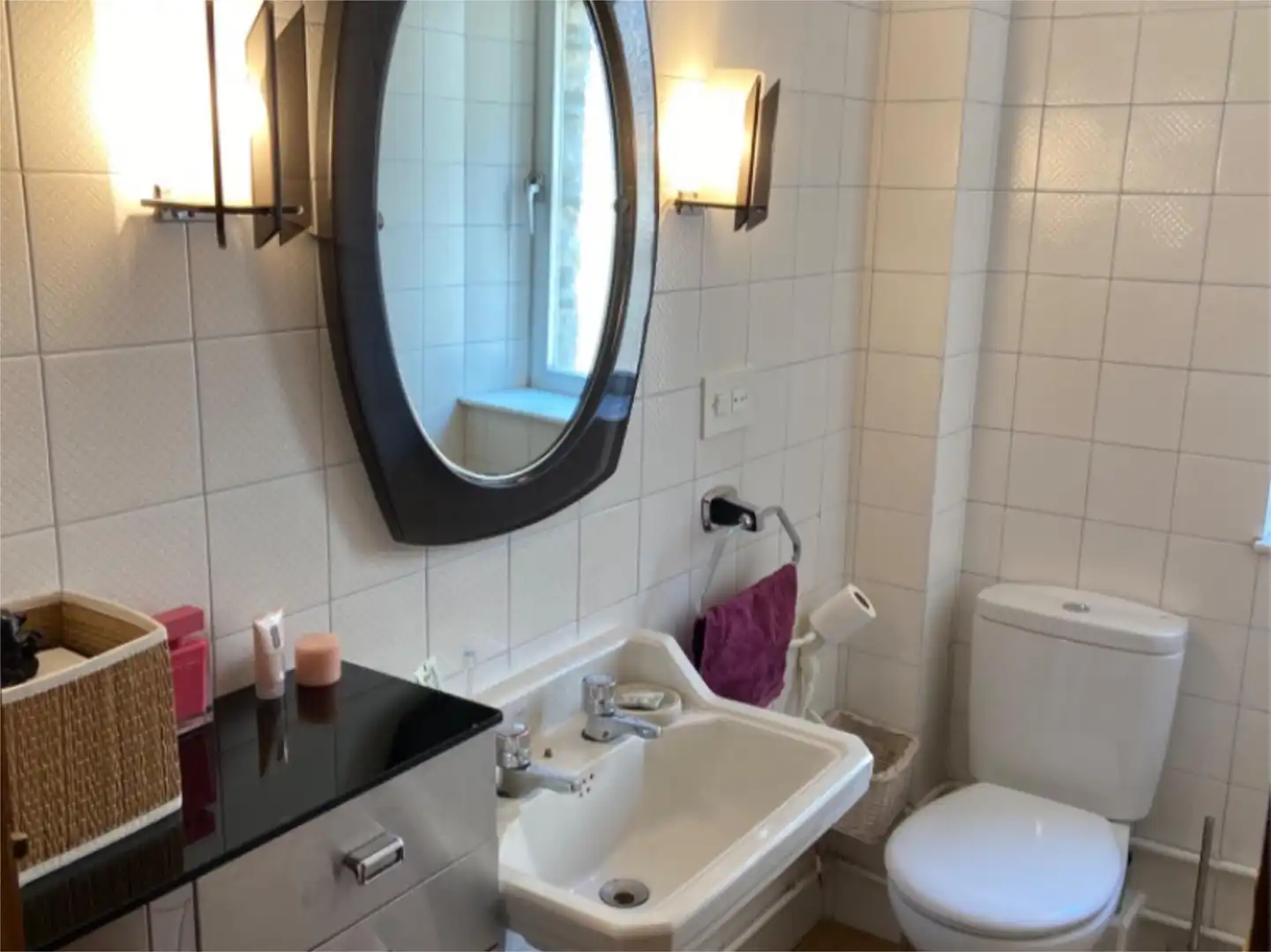 Room in Calle Cuartel de la Montaña, 2, Estación Bathroom of Flat for share in Ávila with Heating, Parquet flooring and Furnished