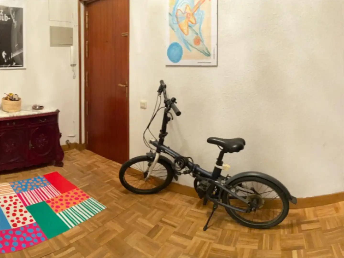 Room in Calle Cuartel de la Montaña, 2, Estación Parking of Flat for share in Ávila with Heating, Parquet flooring and Furnished