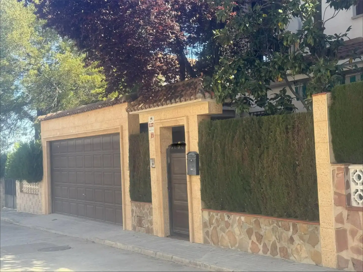 Exterior view of Houses for rent in Almodóvar del Campo  with Air Conditioner, Heating and Private garden
