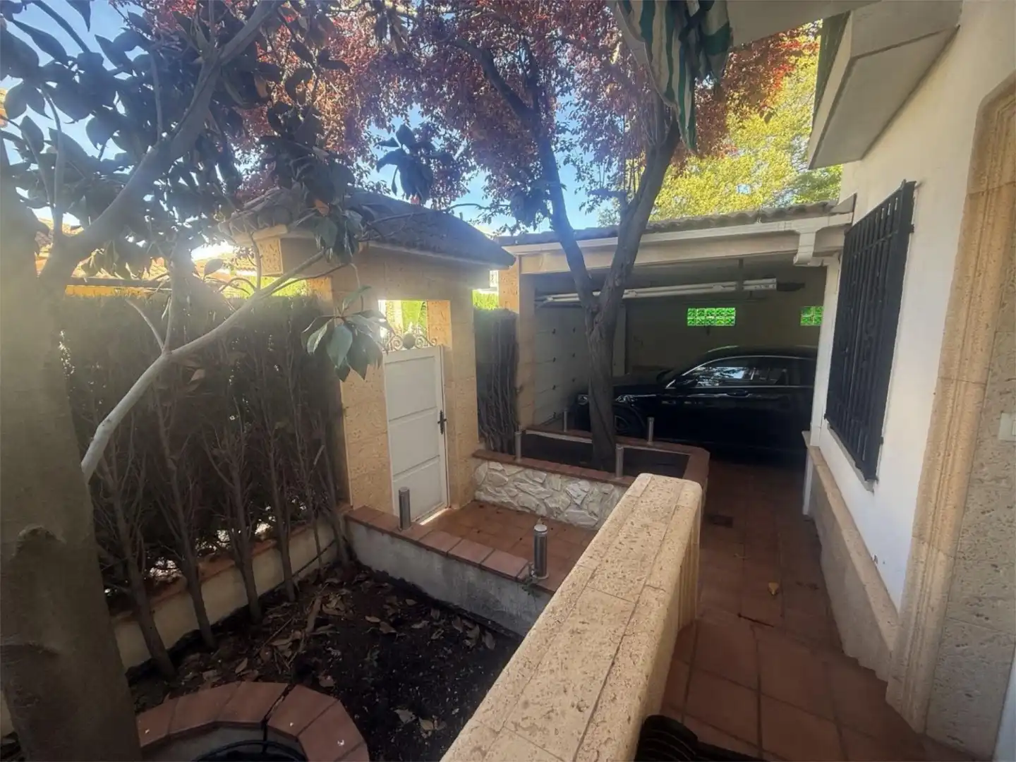 Parking of Houses for rent in Almodóvar del Campo  with Air Conditioner, Heating and Private garden