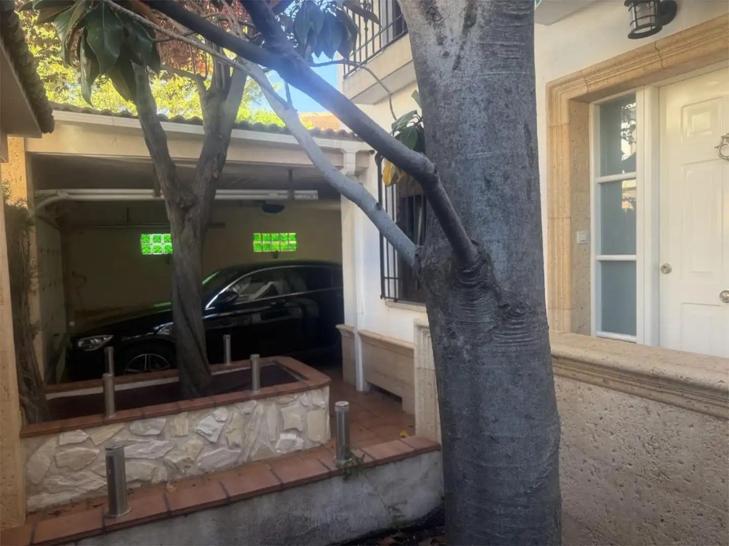 Parking of Houses for rent in Almodóvar del Campo  with Air Conditioner, Heating and Private garden