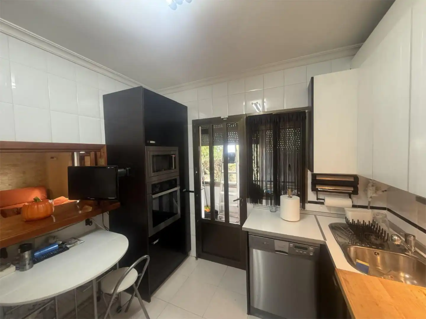 Kitchen of Houses for rent in Almodóvar del Campo  with Air Conditioner, Heating and Private garden