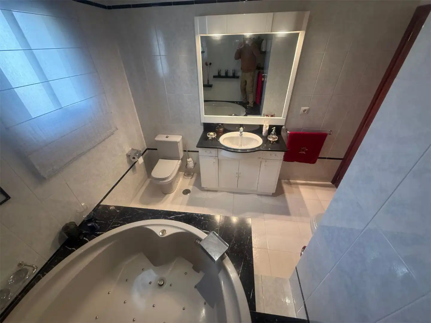 Bathroom of Houses for rent in Almodóvar del Campo  with Air Conditioner, Heating and Private garden