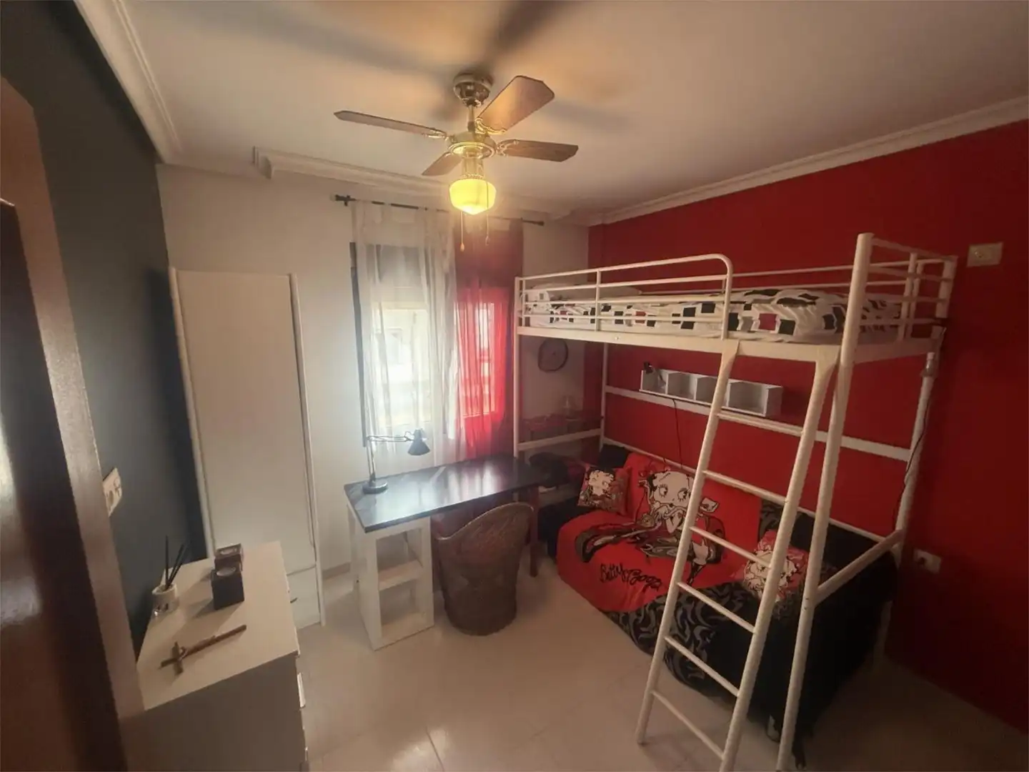 Bedroom of Houses for rent in Almodóvar del Campo  with Air Conditioner, Heating and Private garden