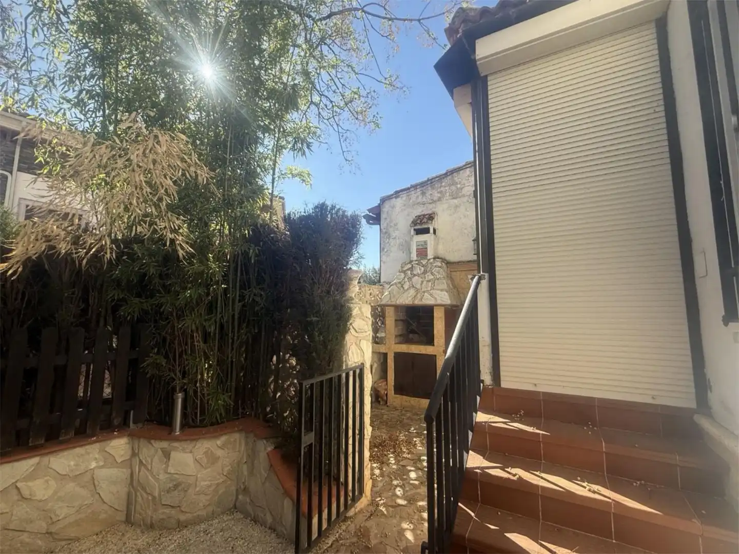 Exterior view of Houses for rent in Almodóvar del Campo  with Air Conditioner, Heating and Private garden