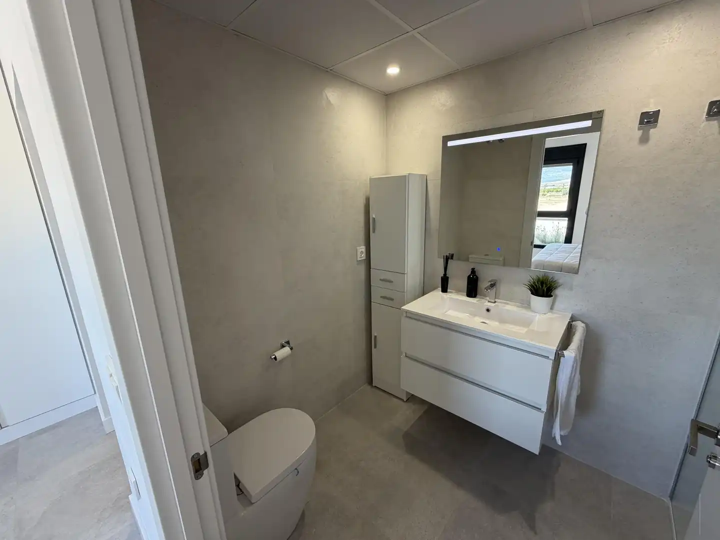 Casa adosada en venda a Lugar Molino Viejo, 4, La Pinilla - Las Palas Bany de Casa adosada en venda en Fuente Álamo de Murcia amb Aire condicionat, Terrassa i Piscina