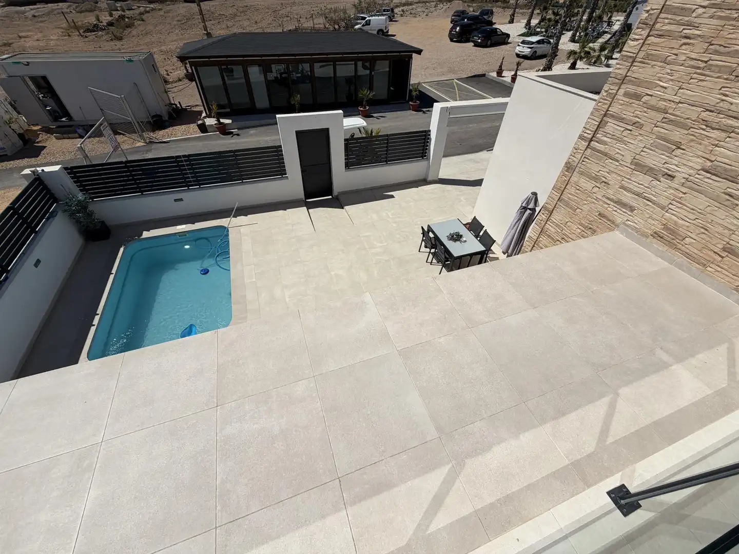 Casa adosada en venda a Lugar Molino Viejo, 4, La Pinilla - Las Palas Terrassa de Casa adosada en venda en Fuente Álamo de Murcia amb Aire condicionat, Terrassa i Piscina