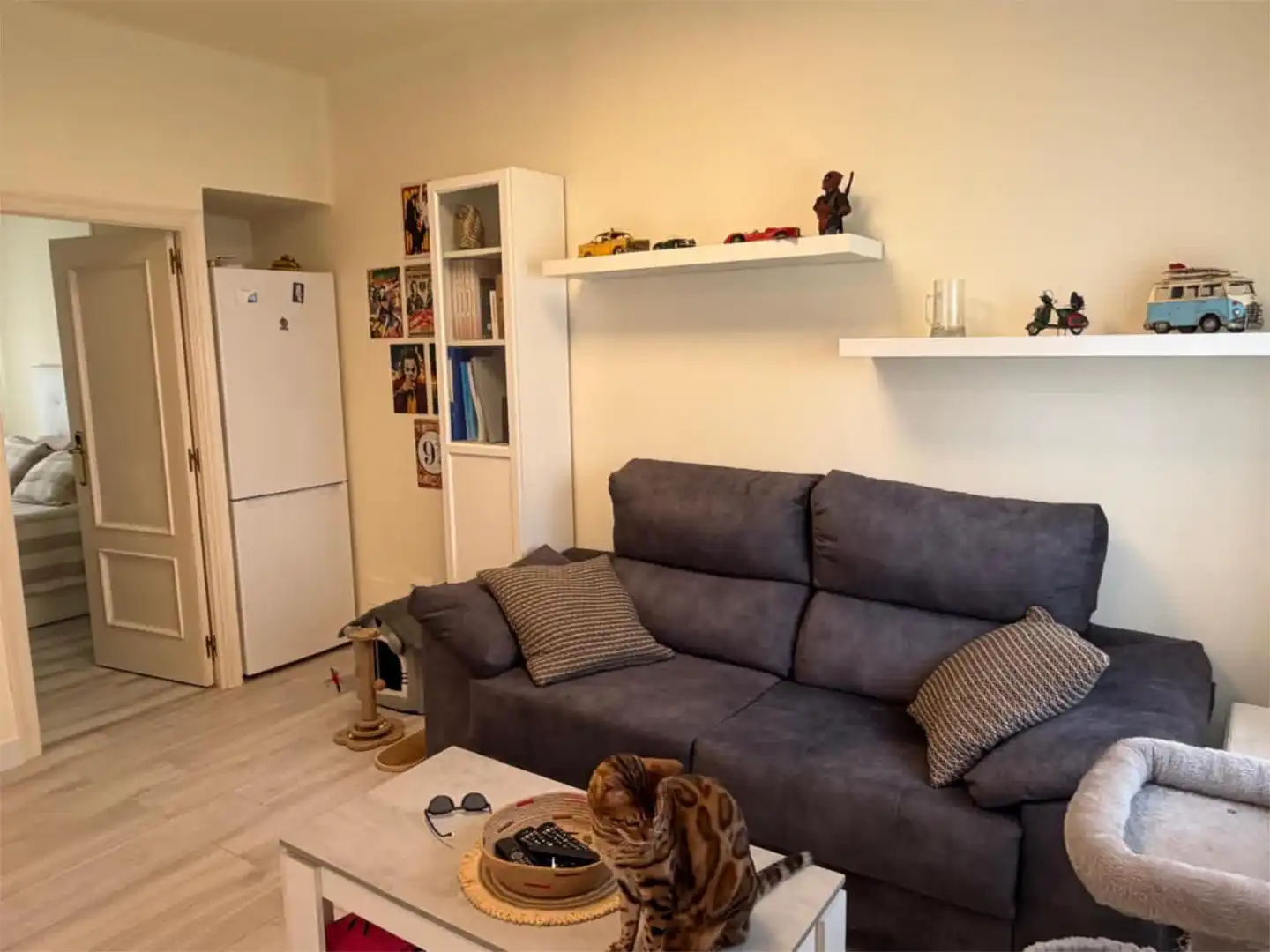 Sala de estar de Piso en venta en Gijón 