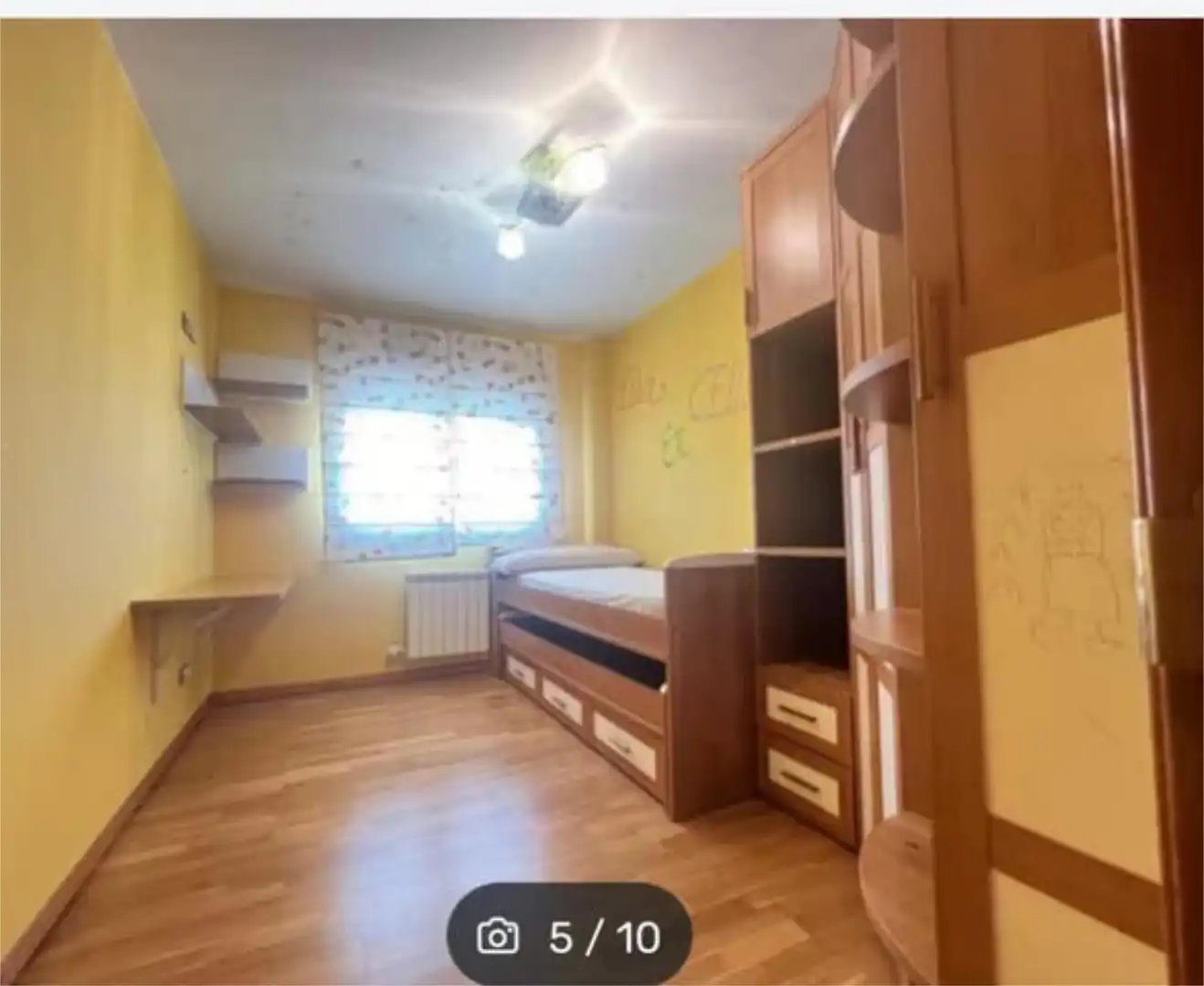 Flat for rent in Residencia - Abella Bedroom of Flat for rent in Lugo with Heating, Furnished and Pets allowed