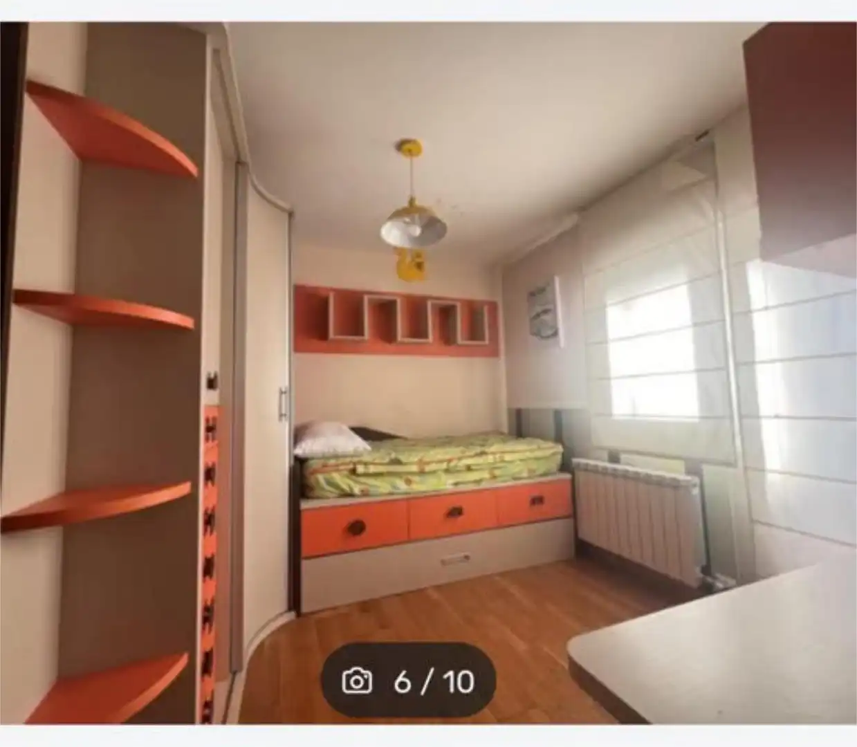 Flat for rent in Residencia - Abella Bedroom of Flat for rent in Lugo with Heating, Furnished and Pets allowed