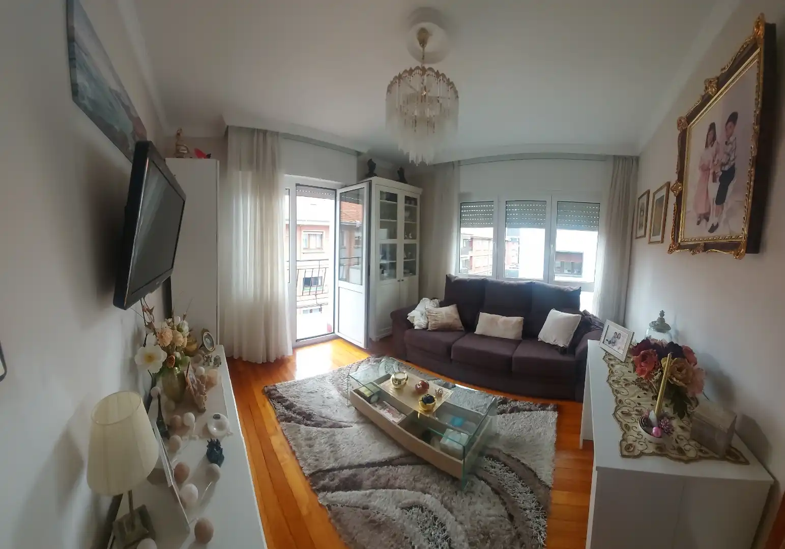 Wohnung zum Verkauf in Valentin de Berriotxoa Kalea, 2, Centro Wohnzimmer von Wohnung zum Verkauf in Portugalete mit Balkon