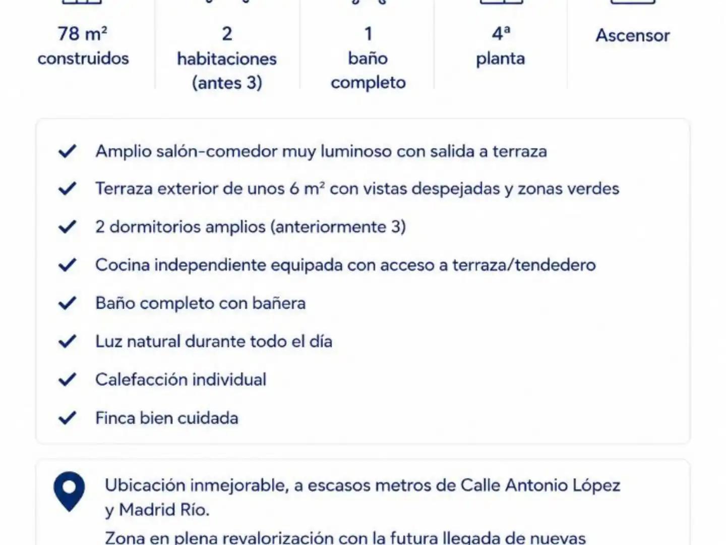 Jardín de Piso en venta en Madrid con Calefacción, Terraza y Videoportero