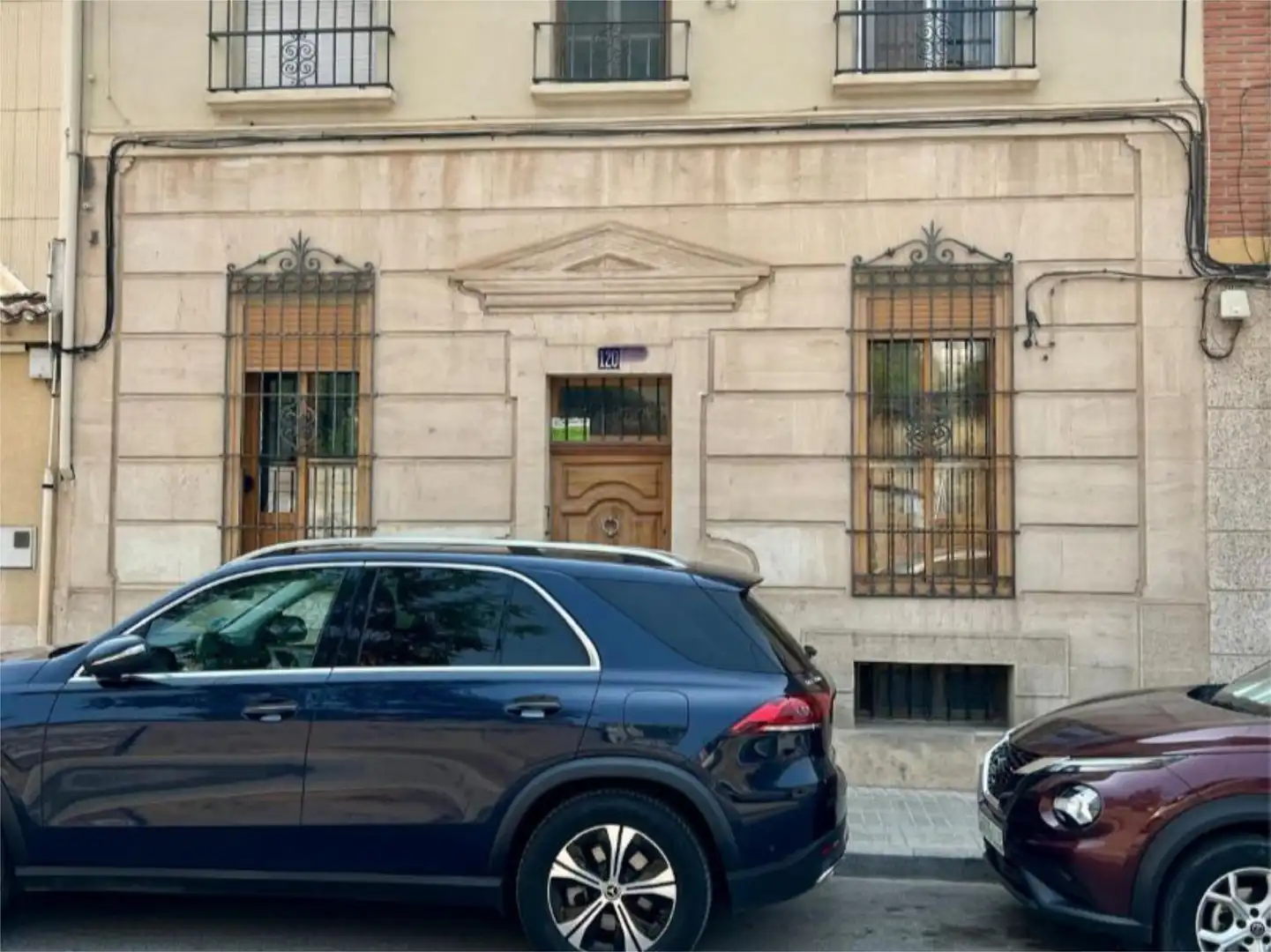 Vista exterior de Piso en venta en Alcoy / Alcoi con Aire acondicionado y Balcón