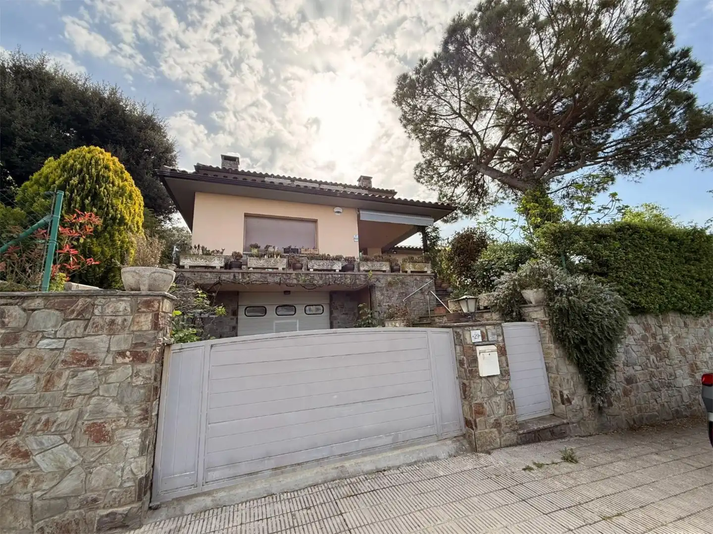 Vista exterior de Casa o chalet en venta en Folgueroles con Calefacción, Jardín privado y Parquet
