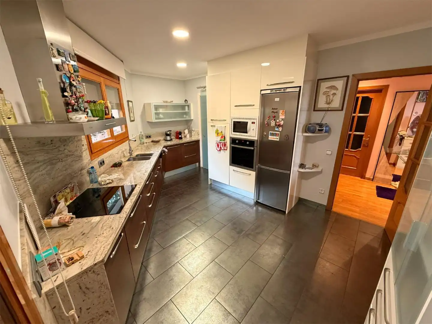 Cocina de Casa o chalet en venta en Folgueroles con Calefacción, Jardín privado y Parquet